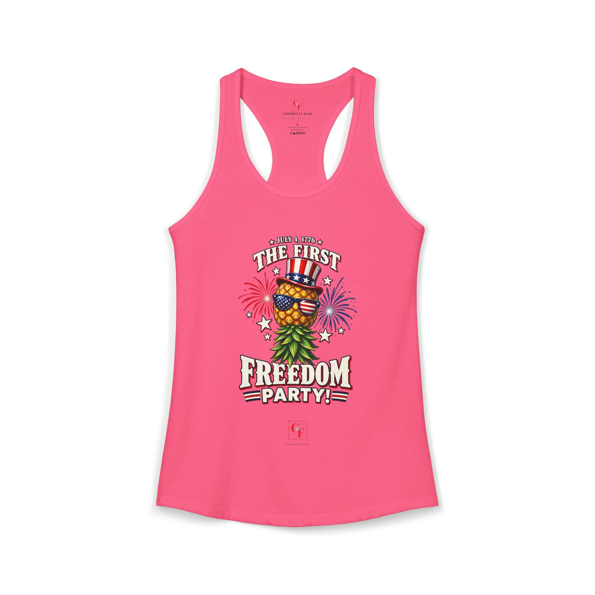 First Freedom Party Racerback Tank