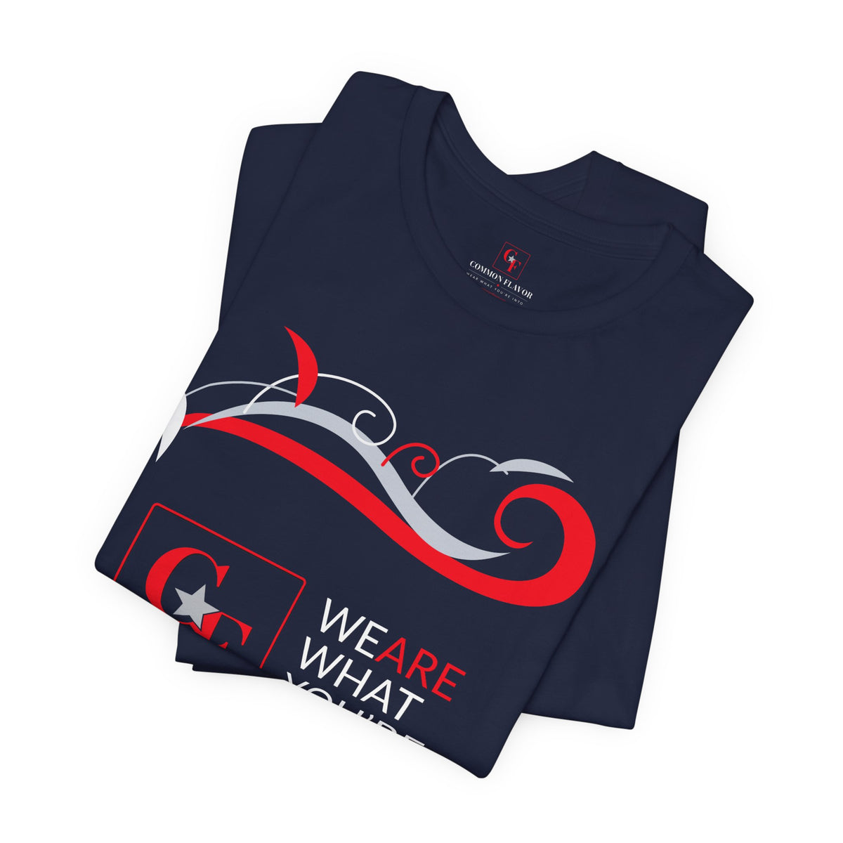 CF Originals "We Are What You're Into" Flowing Twist Tee