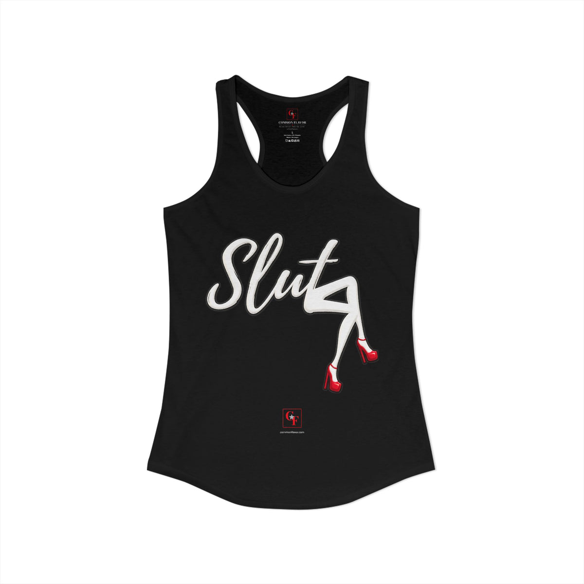 Slut Legs Racerback Tank
