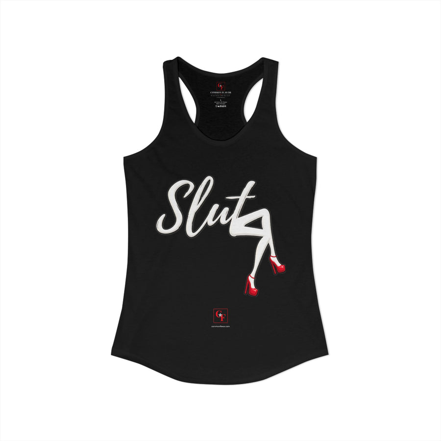 Slut Legs Racerback Tank