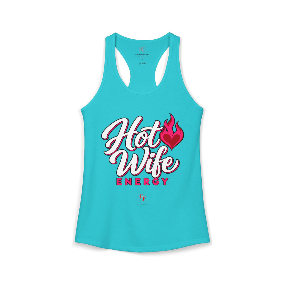 Hot Wife Energy Racerback Tank