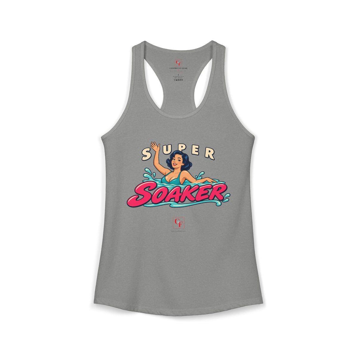 Super Soaker Female Variation Racerback Tank
