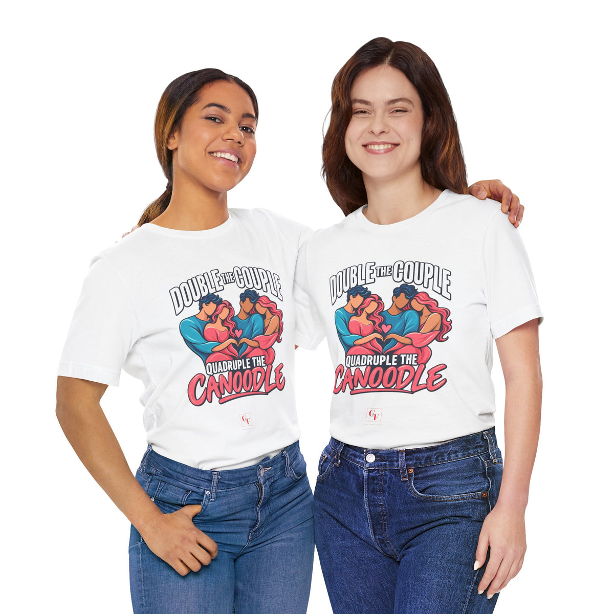 Double Couple Quad Canoodle Tee