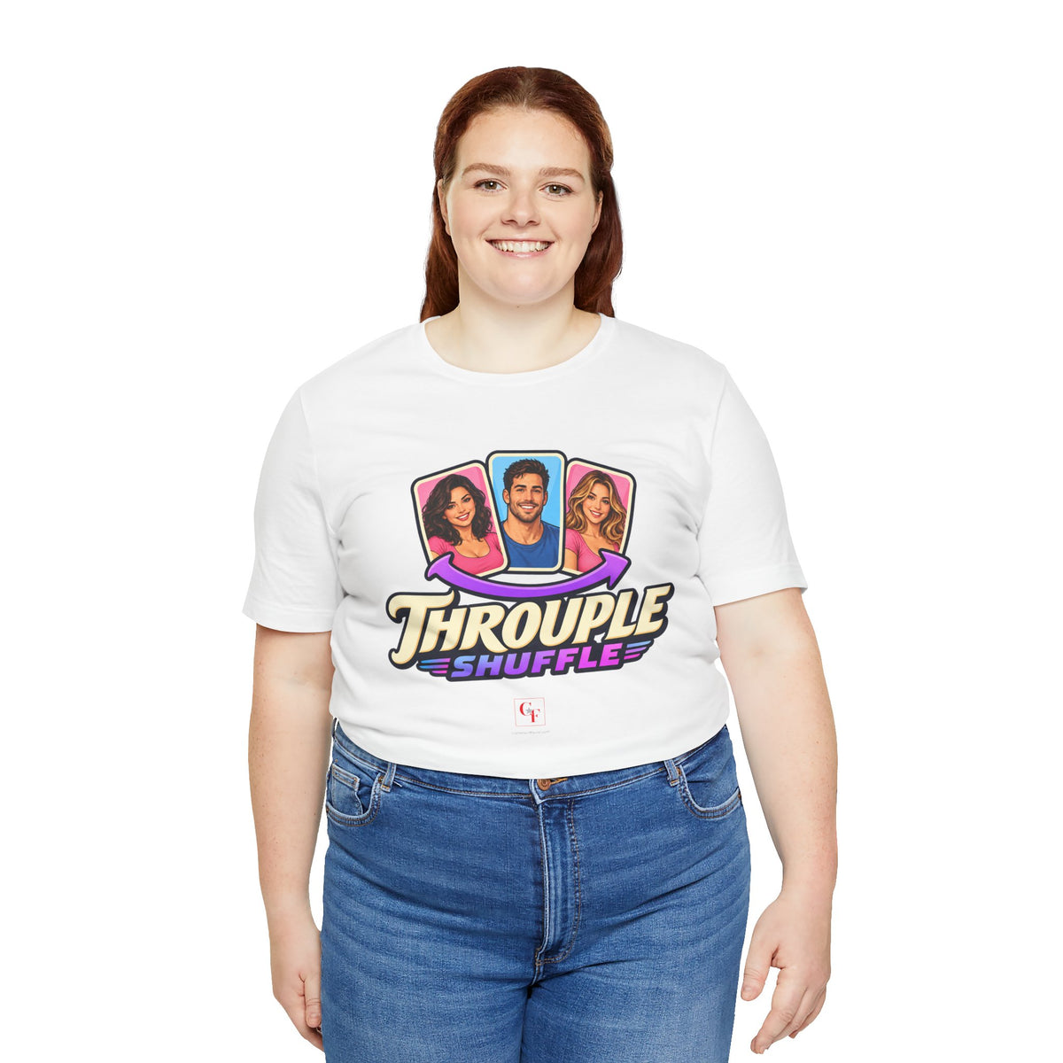 Throuple Shuffle Variation Tee