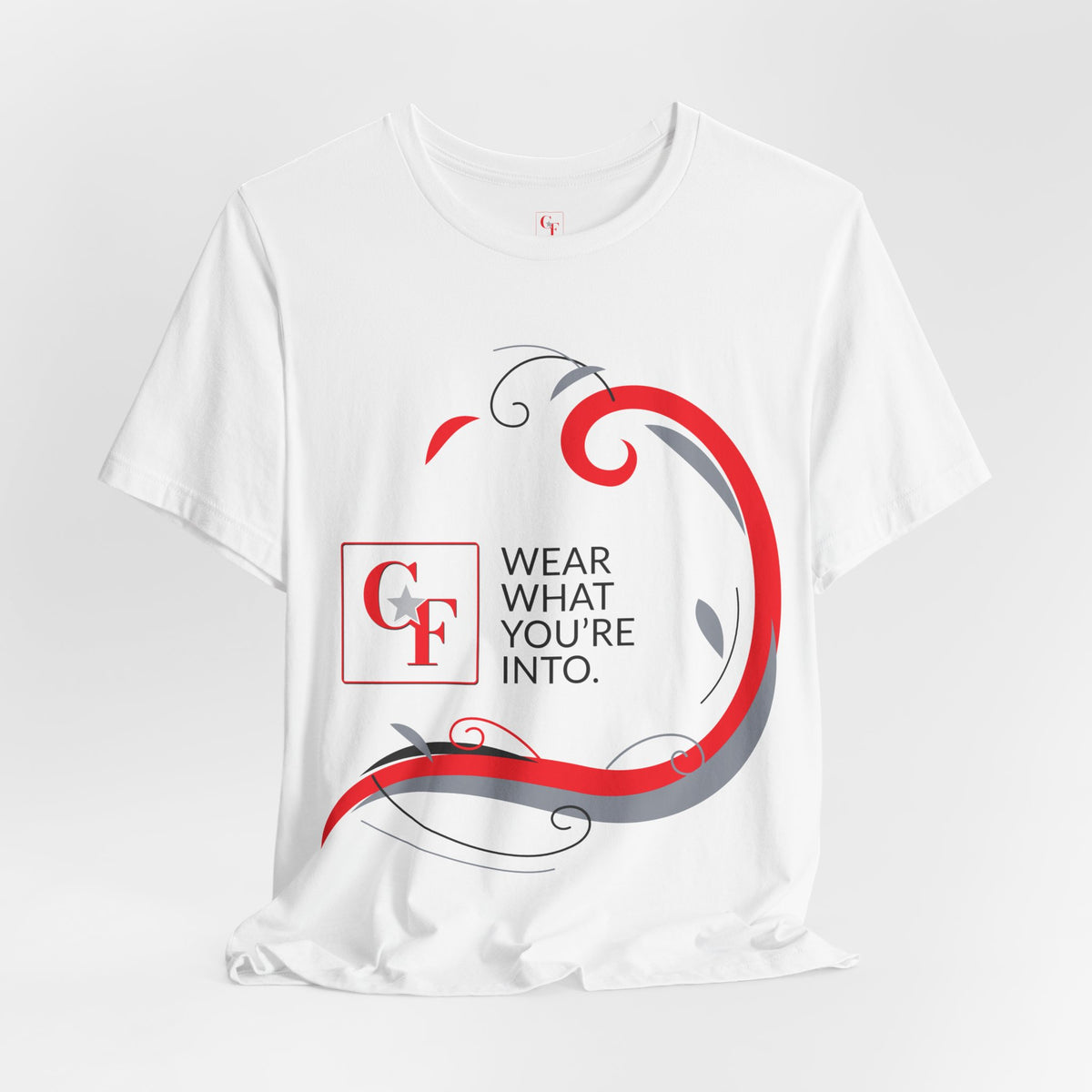CF Originals "Wear What You're Into" Side Sweep Tee