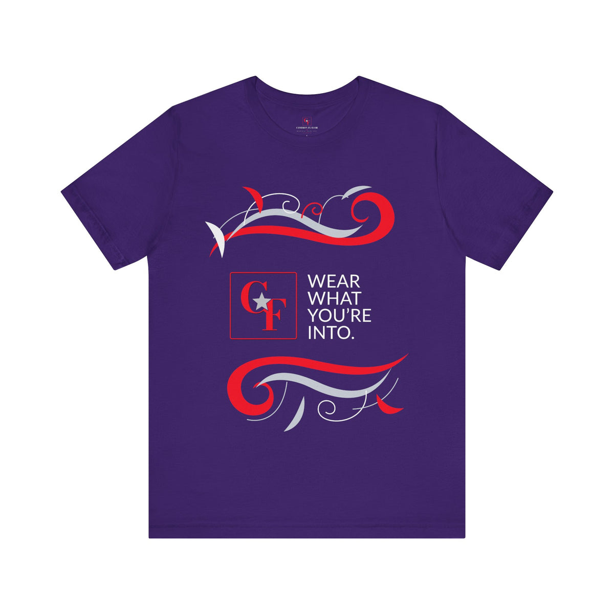 CF Originals "Wear What You're Into" Flowing Twist Tee