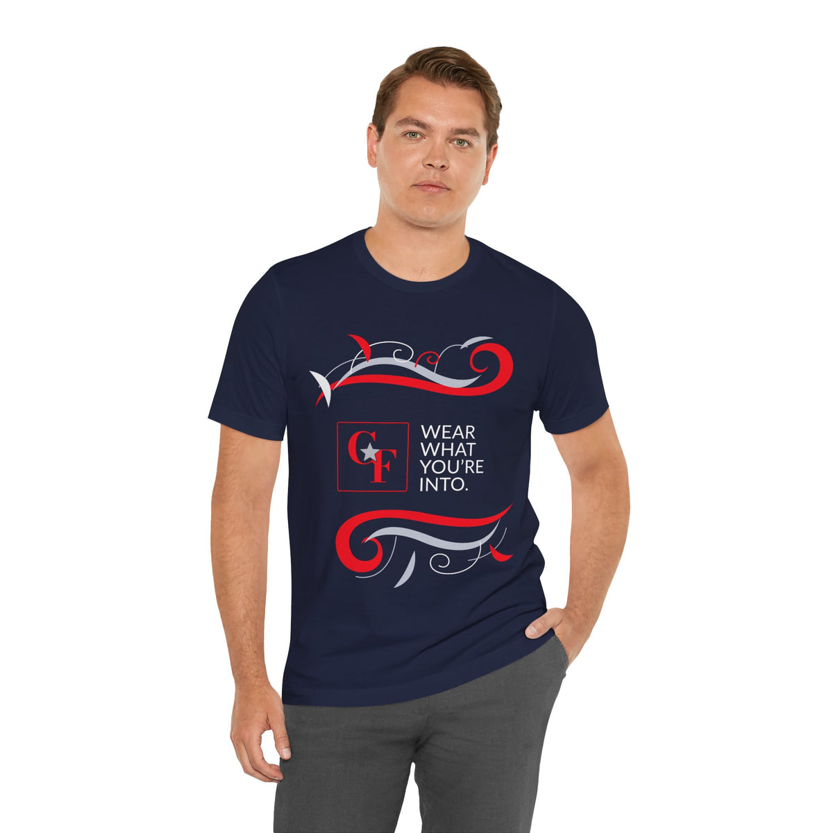 CF Originals "Wear What You're Into" Flowing Twist Tee