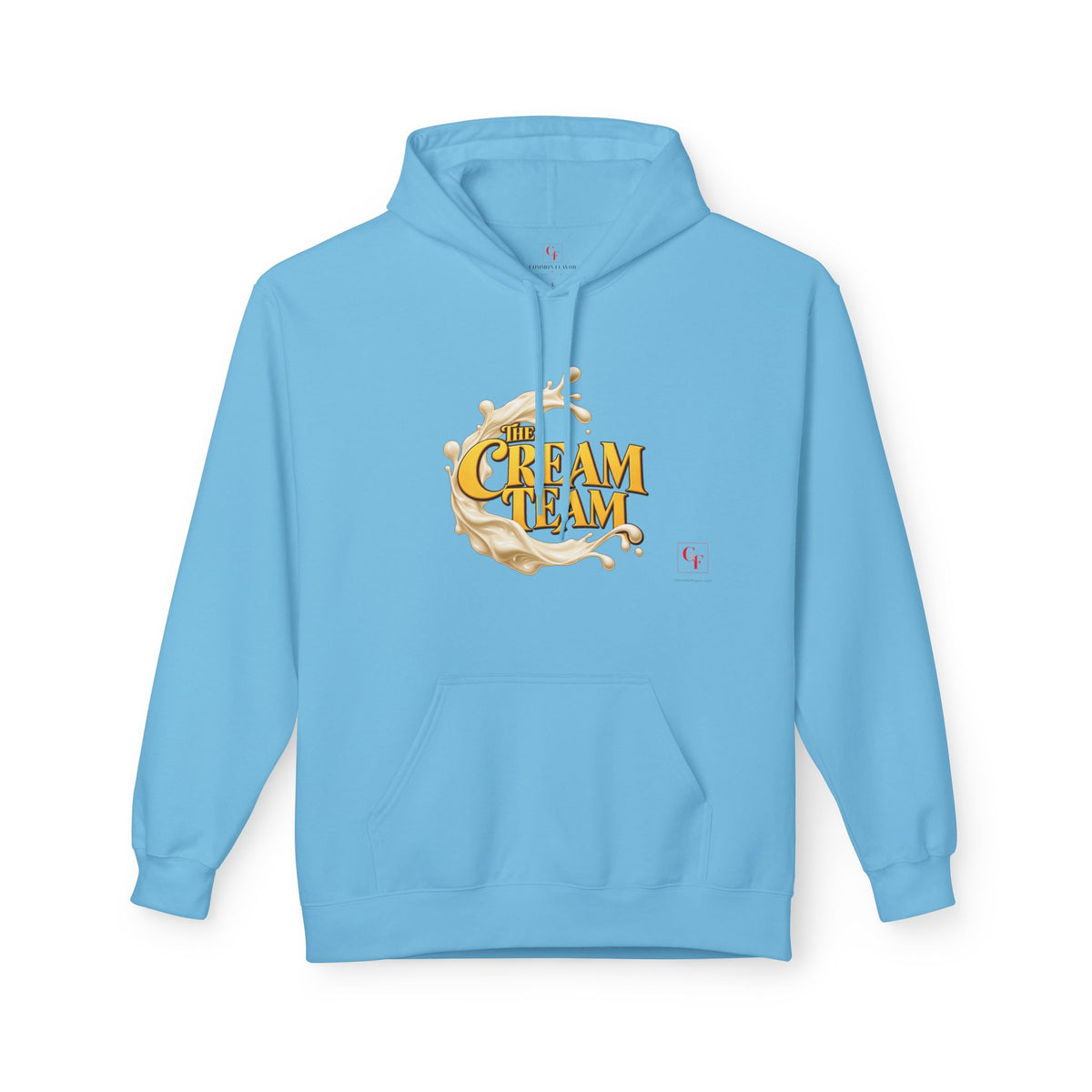 Cream Team Splash Hoodie