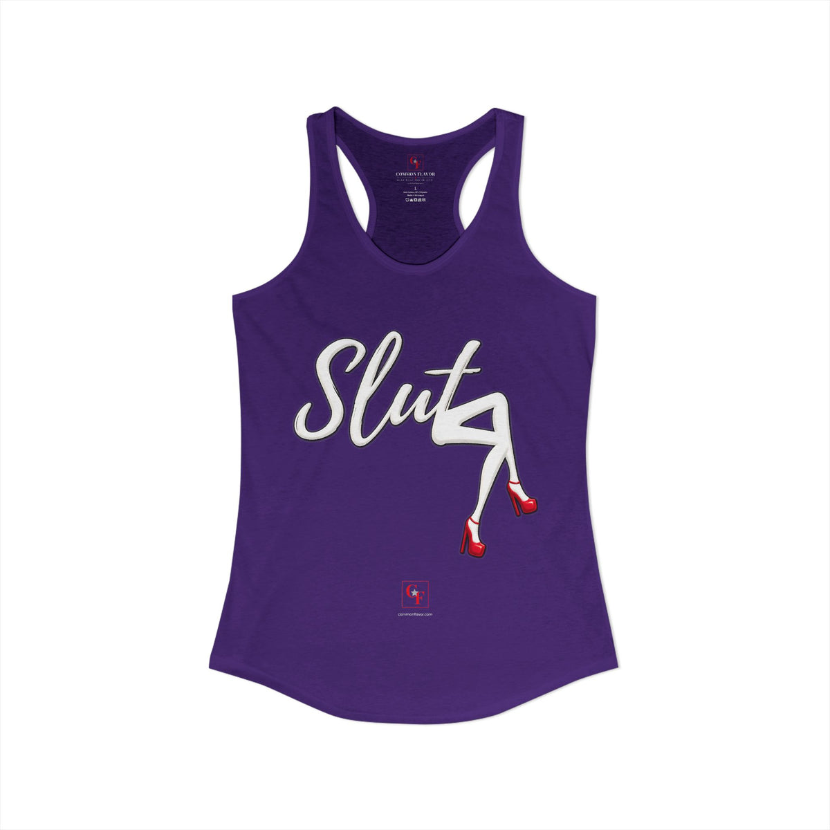Slut Legs Racerback Tank