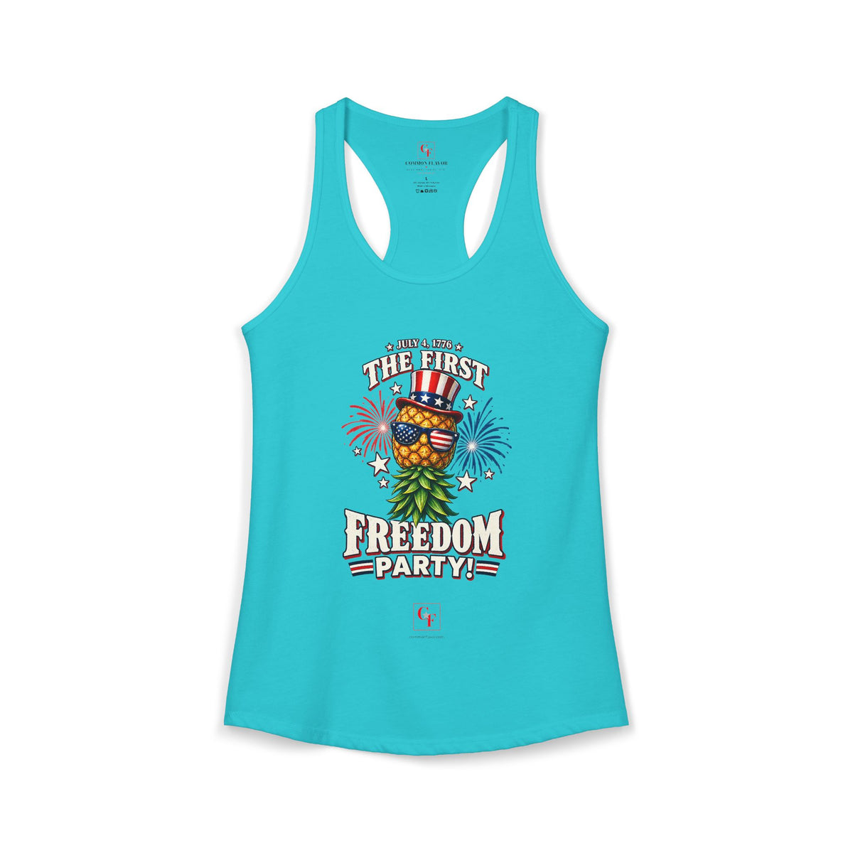 First Freedom Party Racerback Tank