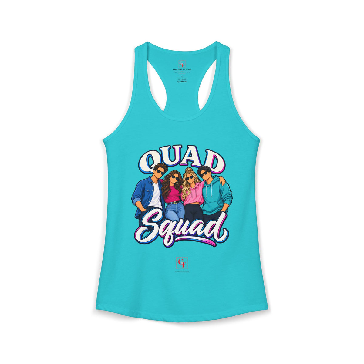 Quad Squad Racerback Tank