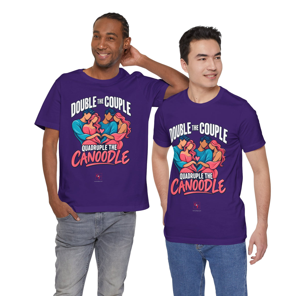 Double Couple Quad Canoodle Tee