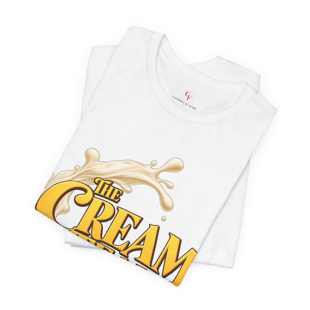 Cream Team Splash Tee