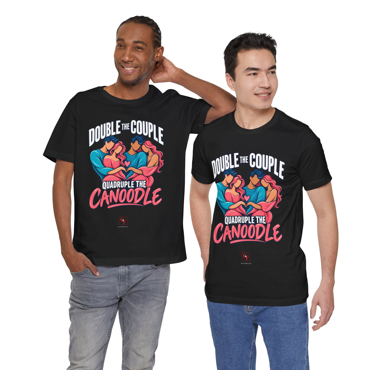Double Couple Quad Canoodle Tee