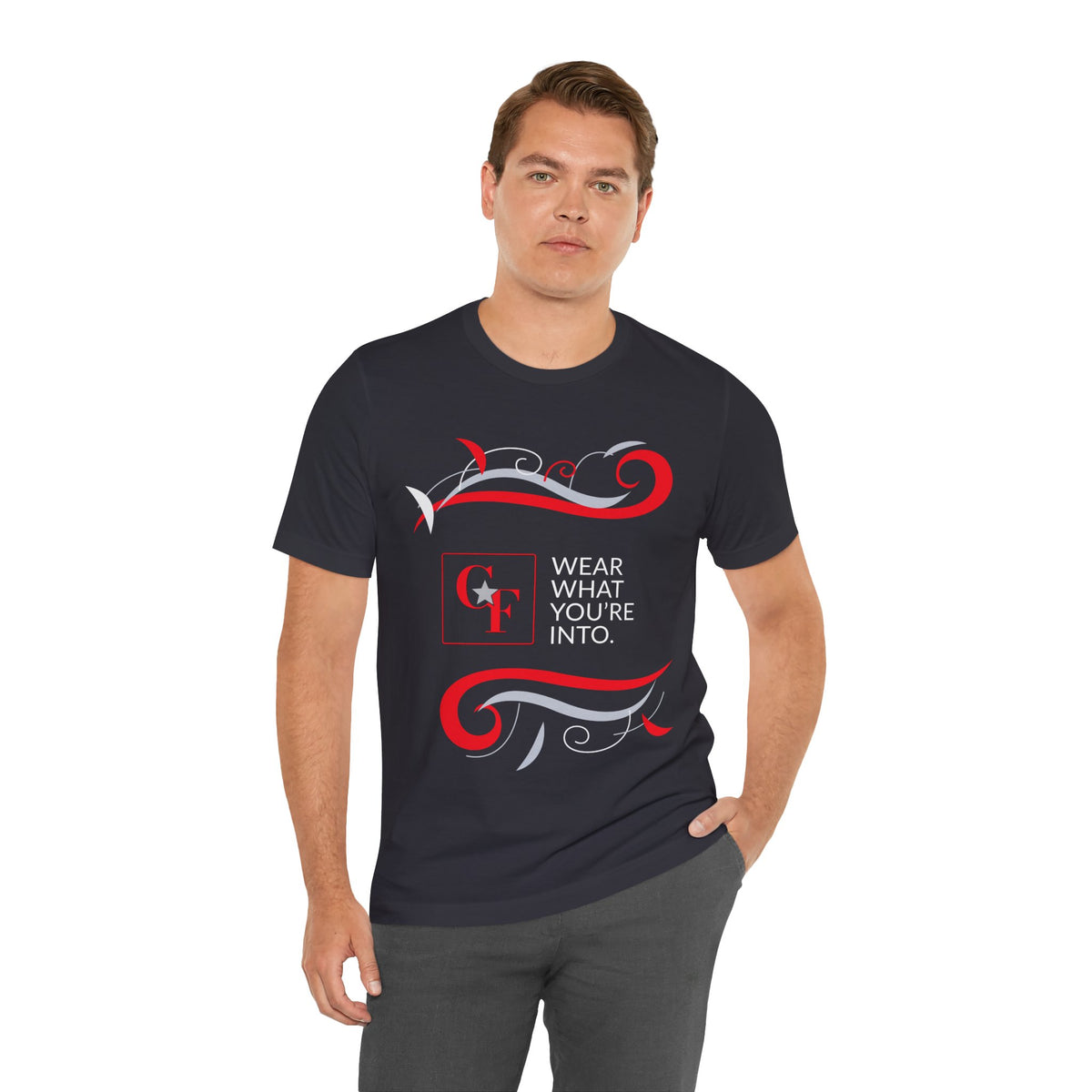 CF Originals "Wear What You're Into" Flowing Twist Tee