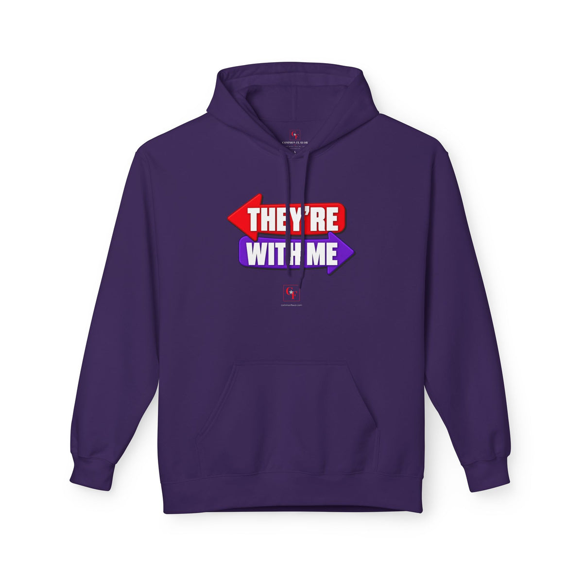 They're With Me Hoodie