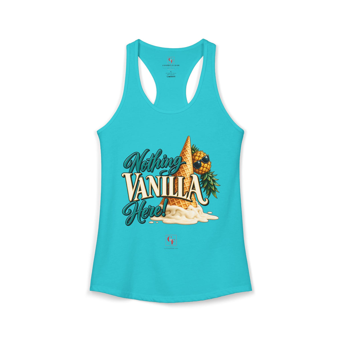 Nothing Vanilla Here Racerback Tank