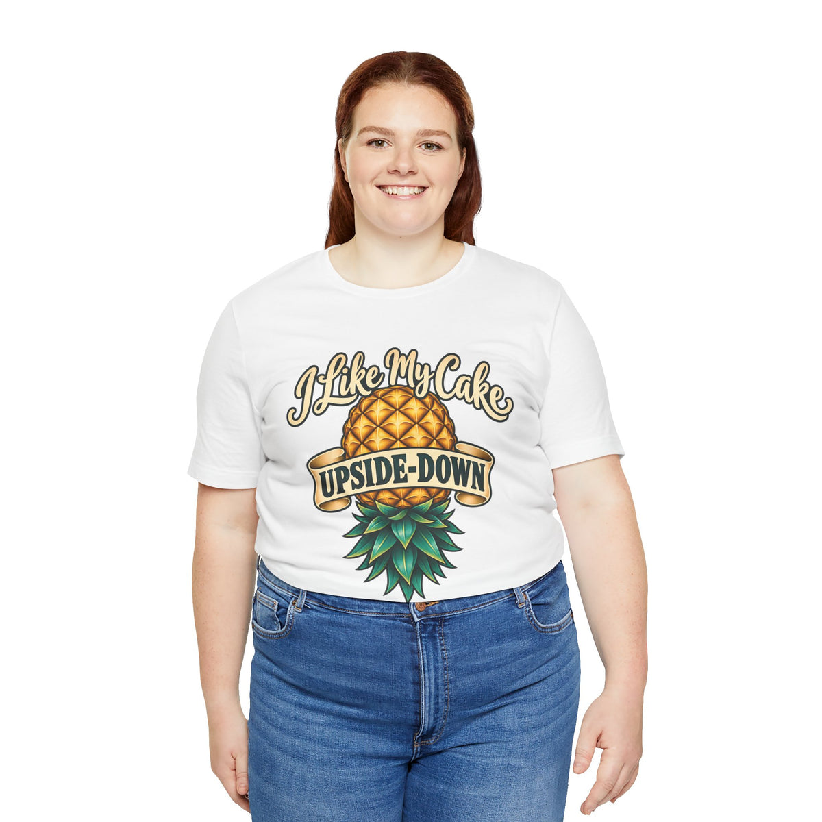 I Like My Cake Upside-Down Tee