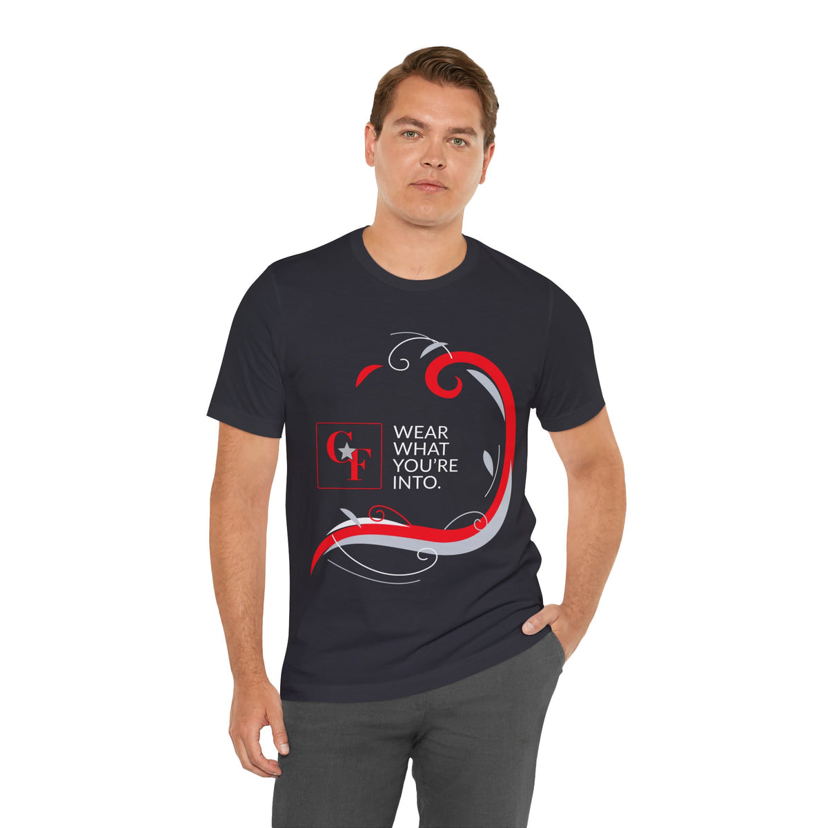 CF Originals "Wear What You're Into" Side Sweep Tee