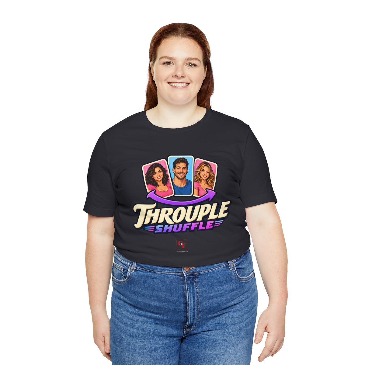 Throuple Shuffle Variation Tee