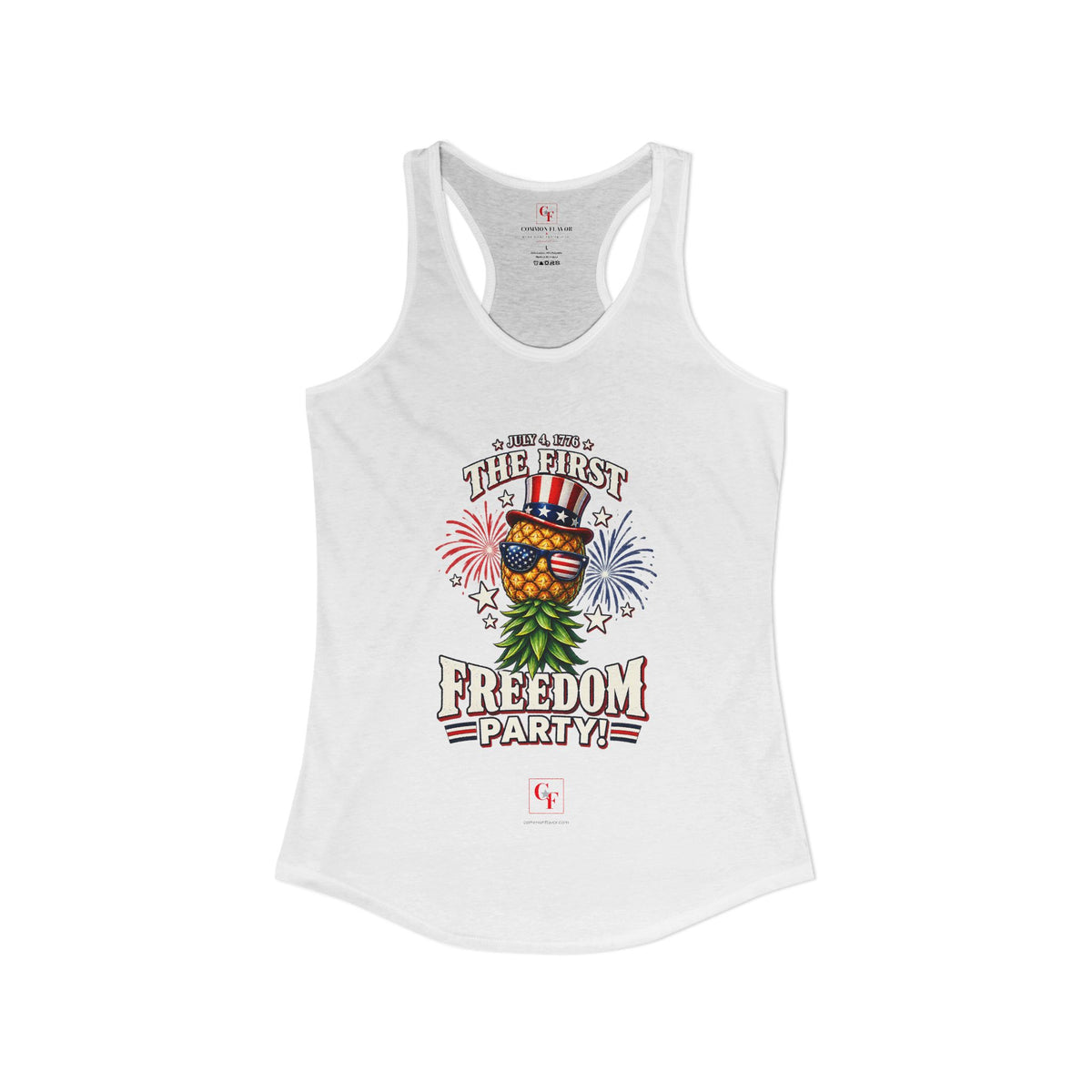 First Freedom Party Racerback Tank
