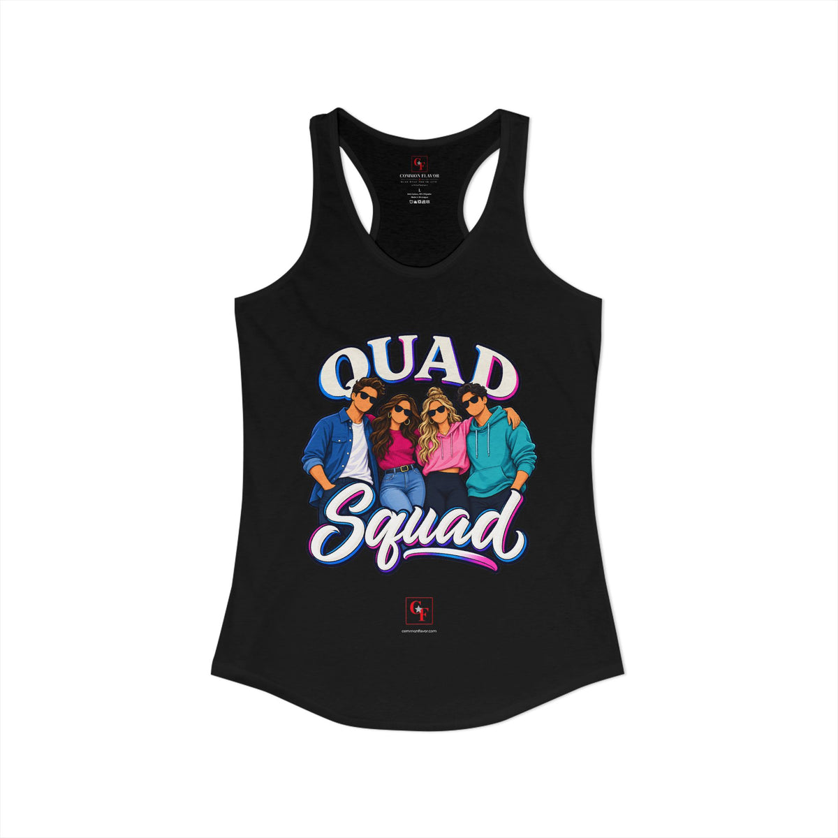 Quad Squad Racerback Tank