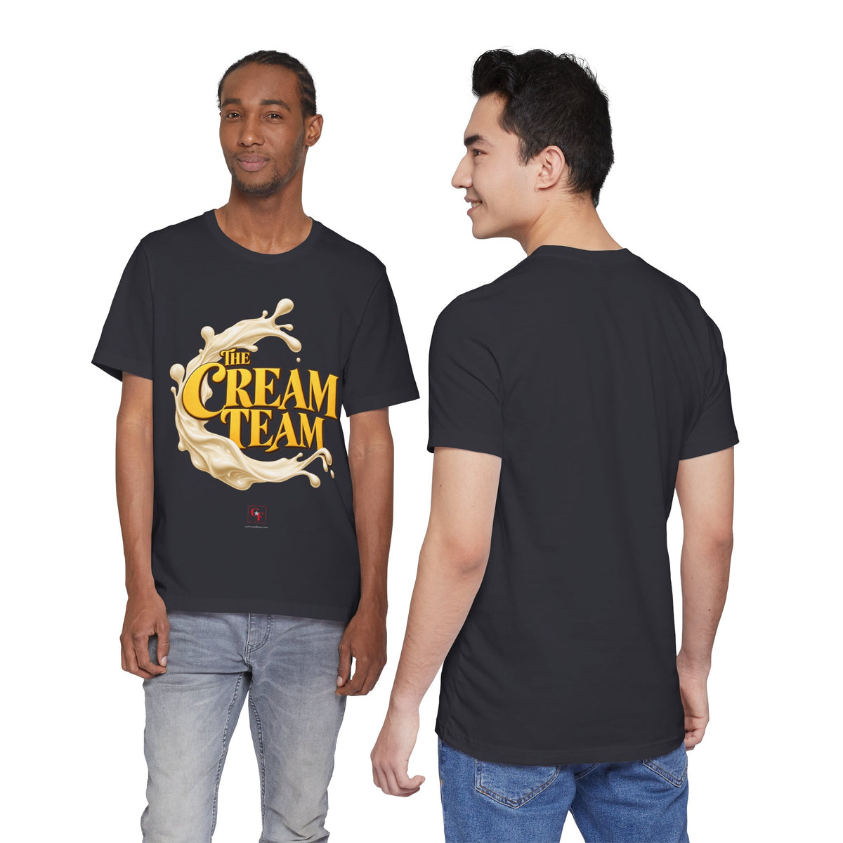 Cream Team Splash Tee
