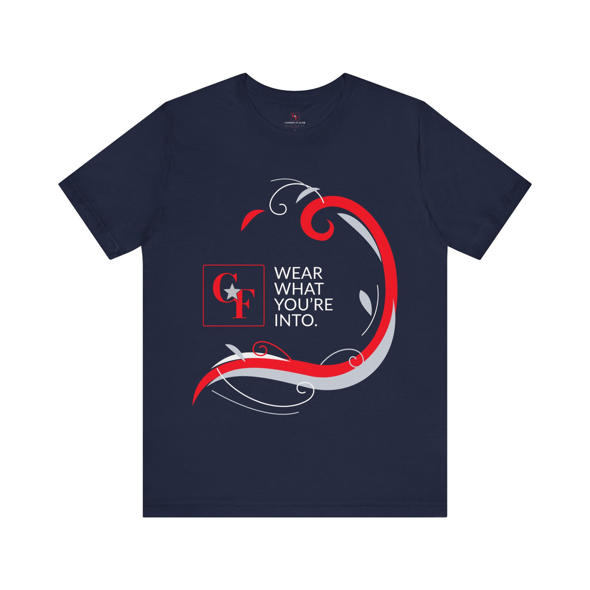 CF Originals "Wear What You're Into" Side Sweep Tee
