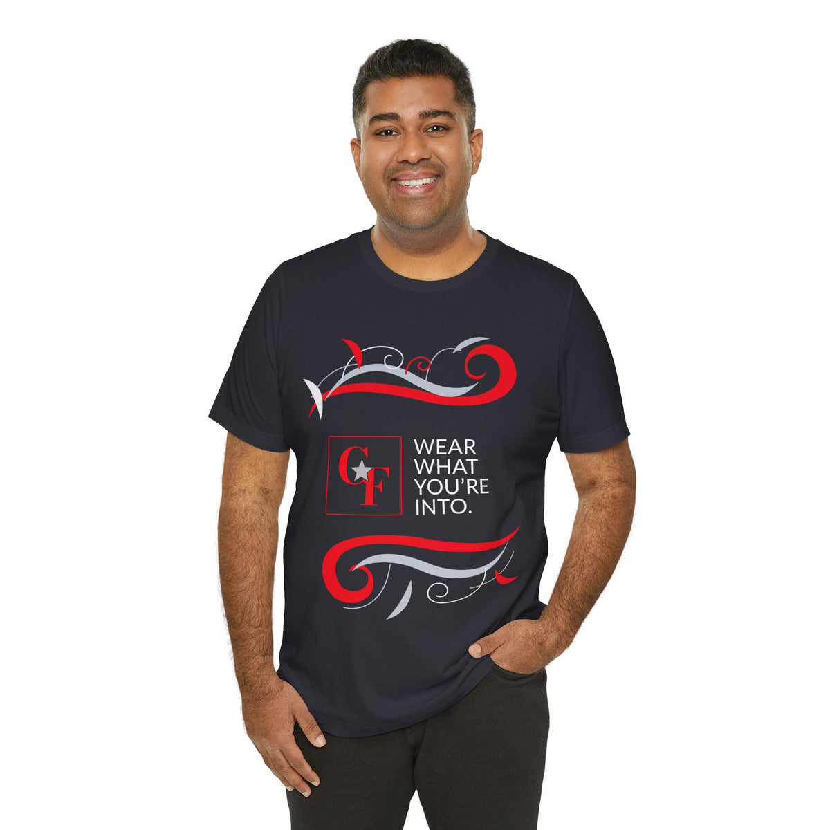 CF Originals "Wear What You're Into" Flowing Twist Tee