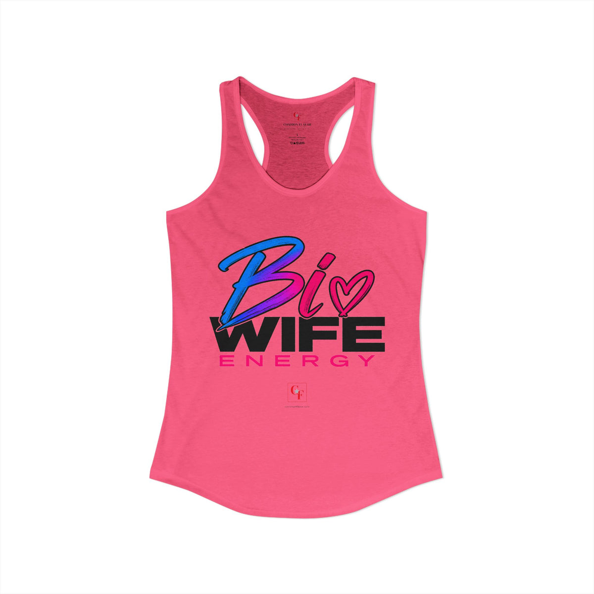 Bi Wife Energy Racerback Tank