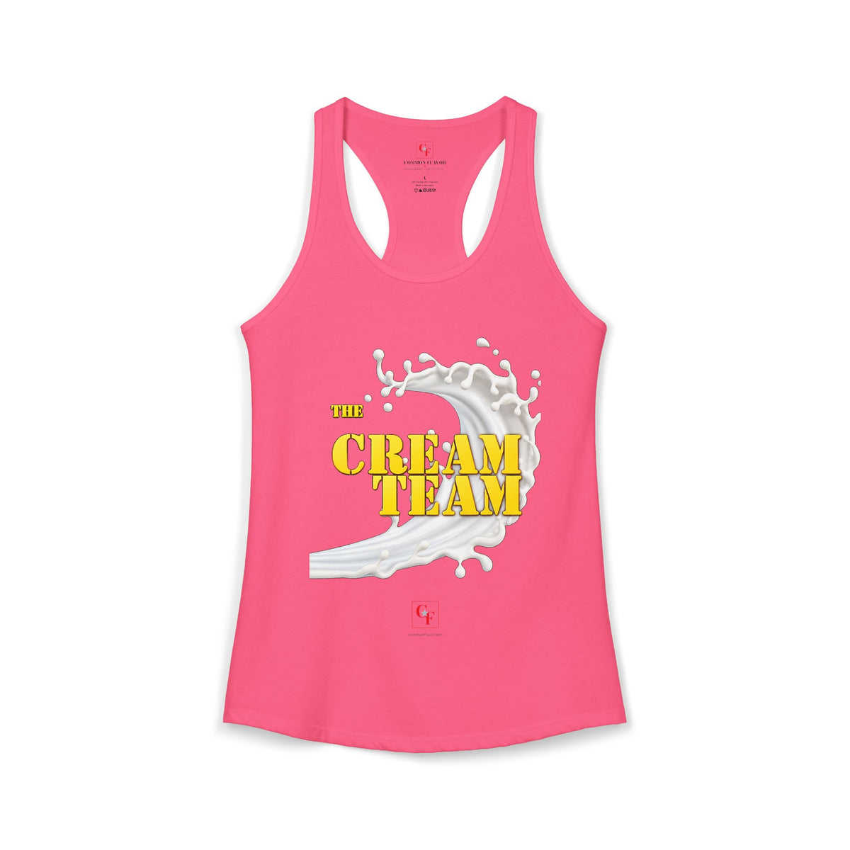 Cream Team Original Refresh Racerback Tank