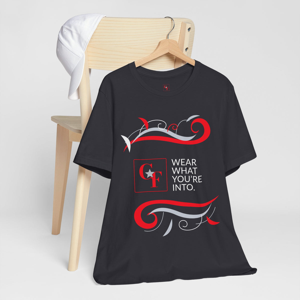 CF Originals "Wear What You're Into" Flowing Twist Tee