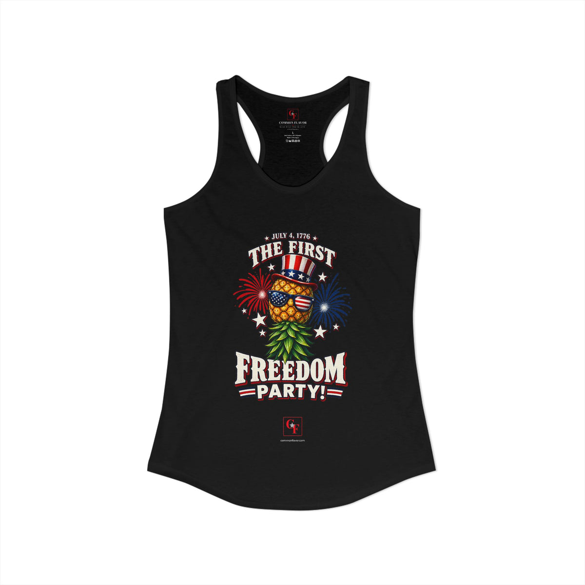 First Freedom Party Racerback Tank