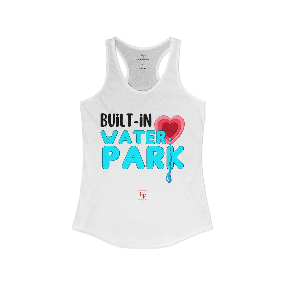 Built-In Water Park Original Depth Racerback Tank