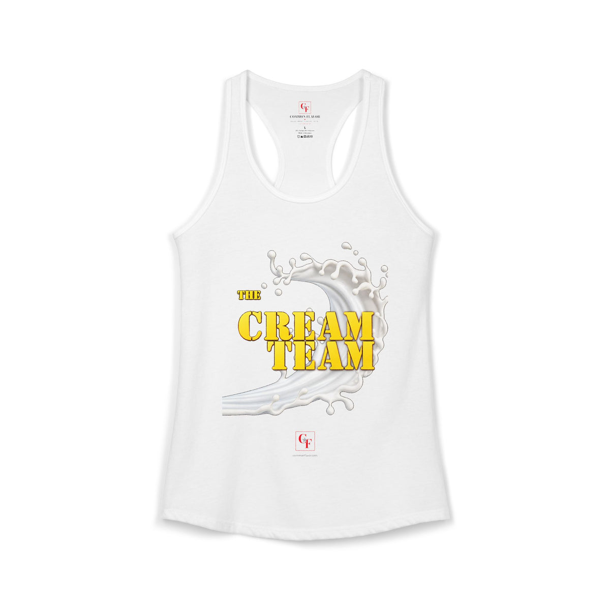 Cream Team Original Refresh Racerback Tank