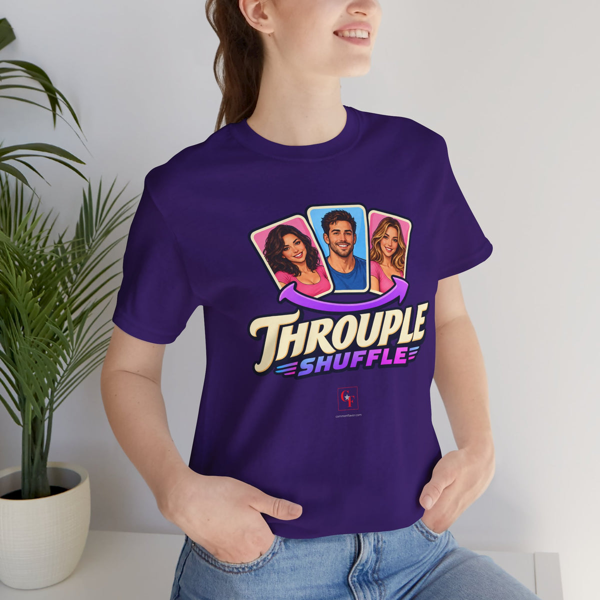Throuple Shuffle Variation Tee