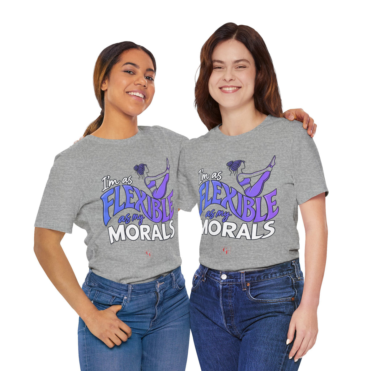 Flexible As My Morals Tee