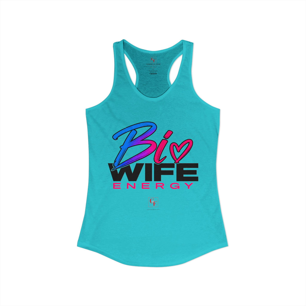 Bi Wife Energy Racerback Tank