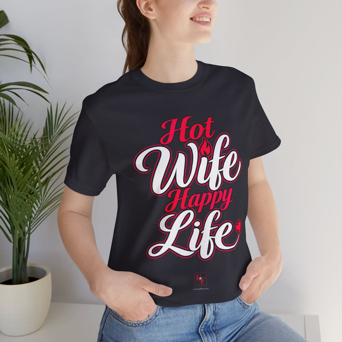 Hot Wife Happy Life Tee