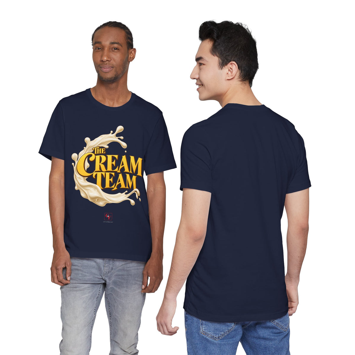 Cream Team Splash Tee
