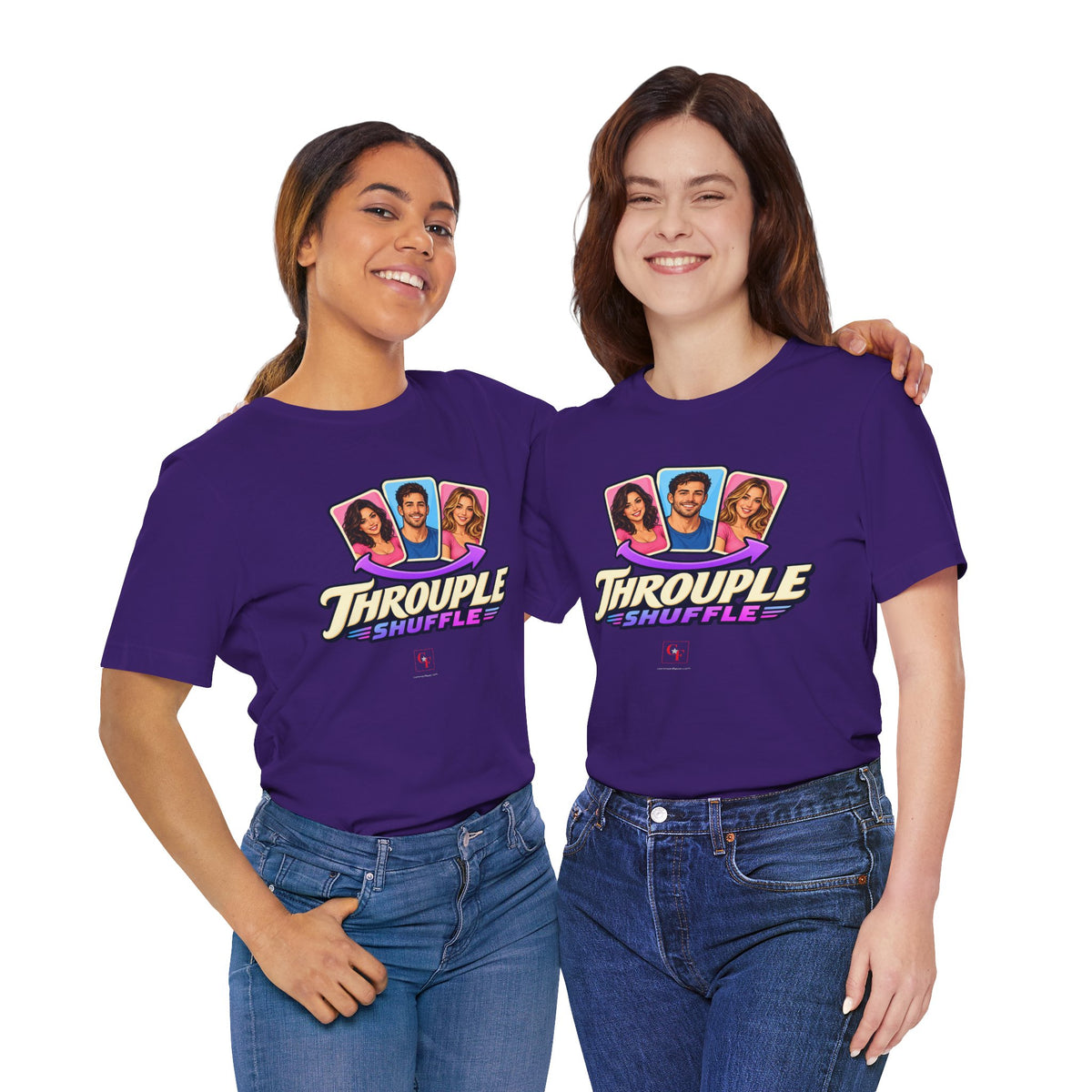 Throuple Shuffle Variation Tee