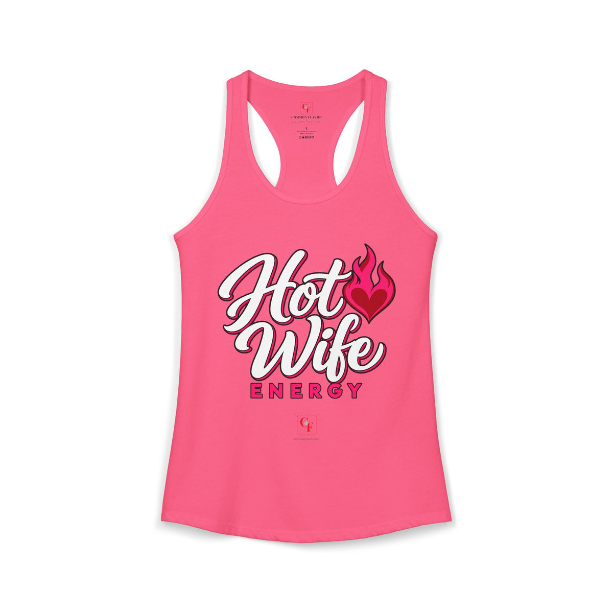 Hot Wife Energy Racerback Tank