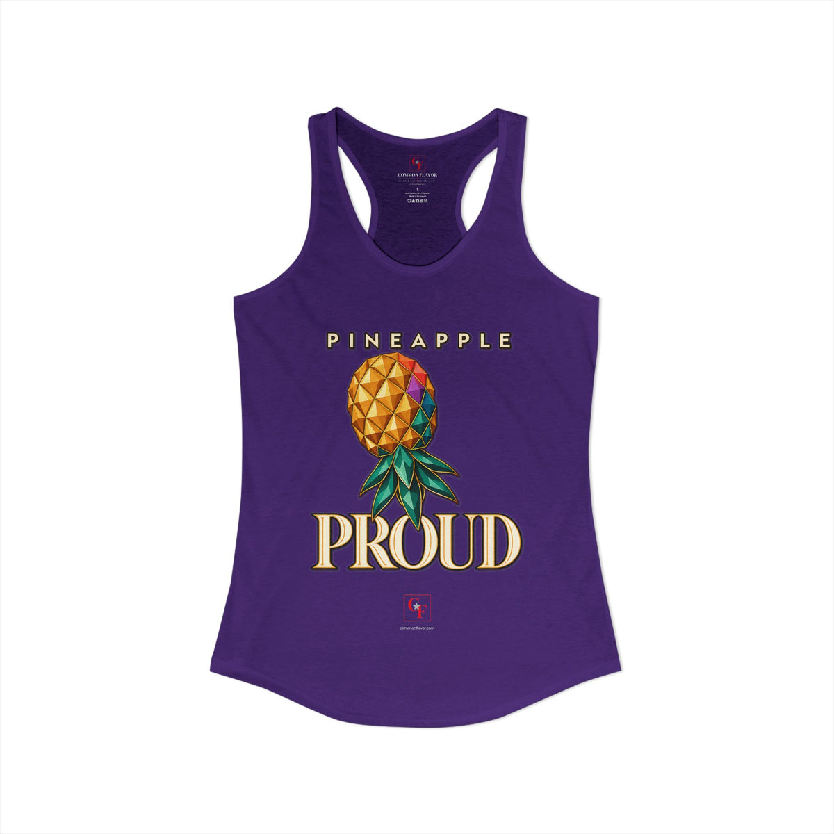 Pineapple Proud Racerback Tank