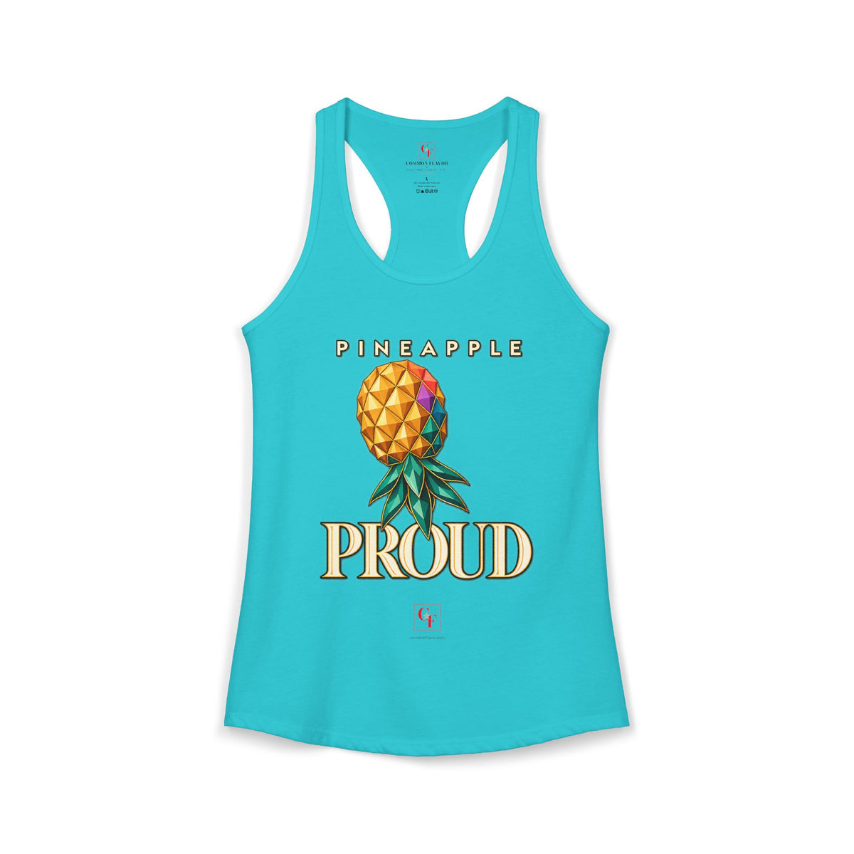 Pineapple Proud Racerback Tank
