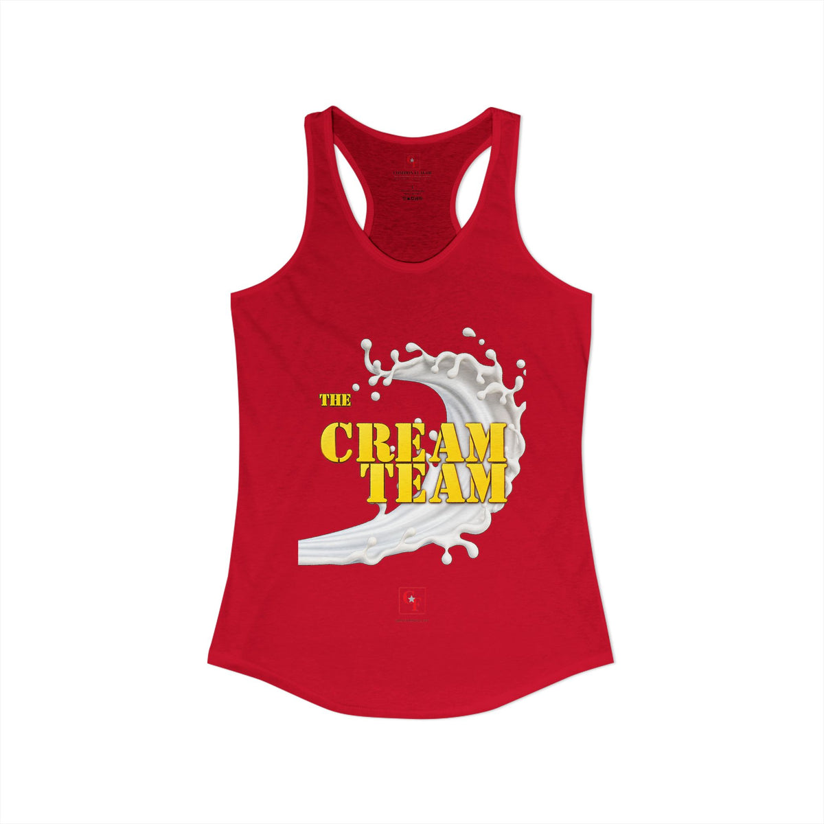 Cream Team Original Refresh Racerback Tank