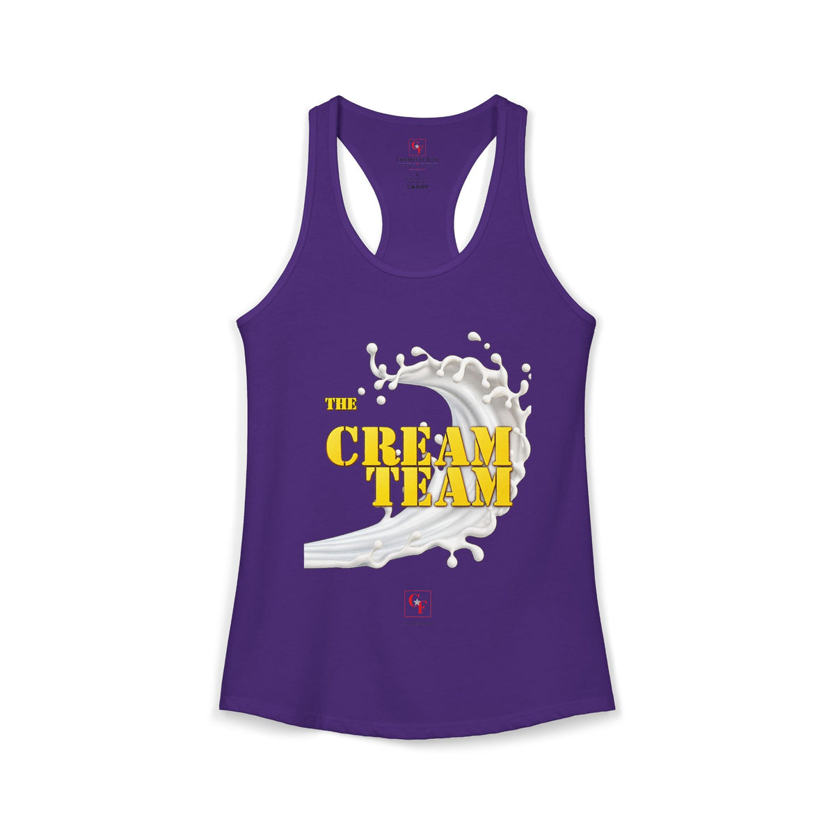 Cream Team Original Refresh Racerback Tank