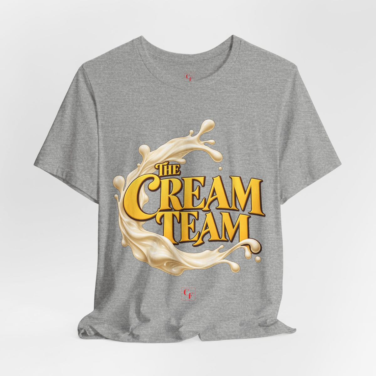 Cream Team Splash Tee