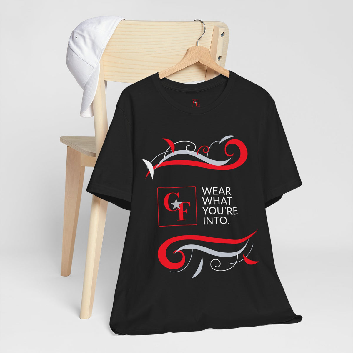CF Originals "Wear What You're Into" Flowing Twist Tee