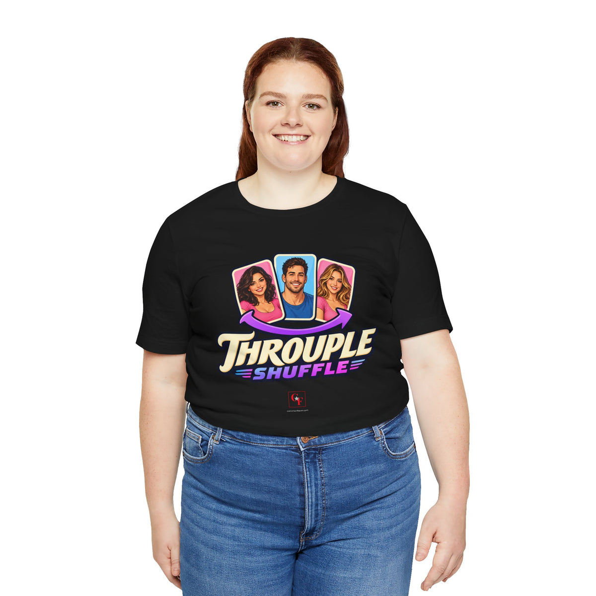 Throuple Shuffle Variation Tee